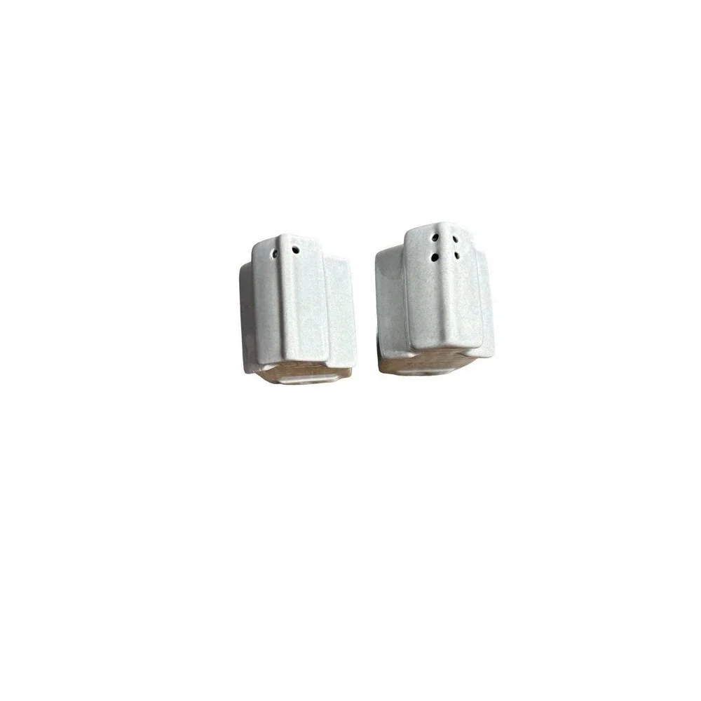 Vintage‎ Grain Elevator Salt & Pepper shakers WW Dewey Grain & feed Co. Pekin IL